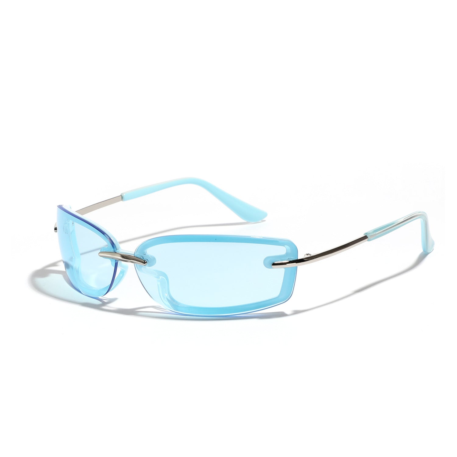 Wholesale Square Y2K Futuristic PC Sunglasses